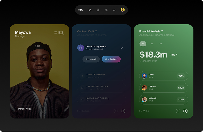 MoscaWorld dashboard interface